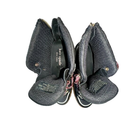 Kate Spade New York 263182 Wynter Hiker Black Boots - Picture 7 of 8